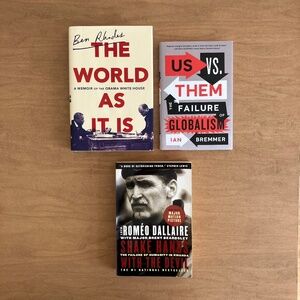Books on Geopolitics x 3